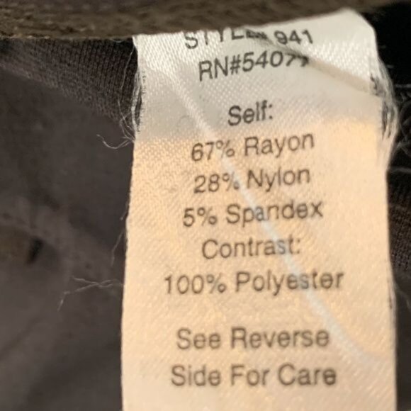 Cabi Brown Stretch Riding Pants Women’s Size 4 Zip Skinny Equestrian Style - Picture 10 of 10